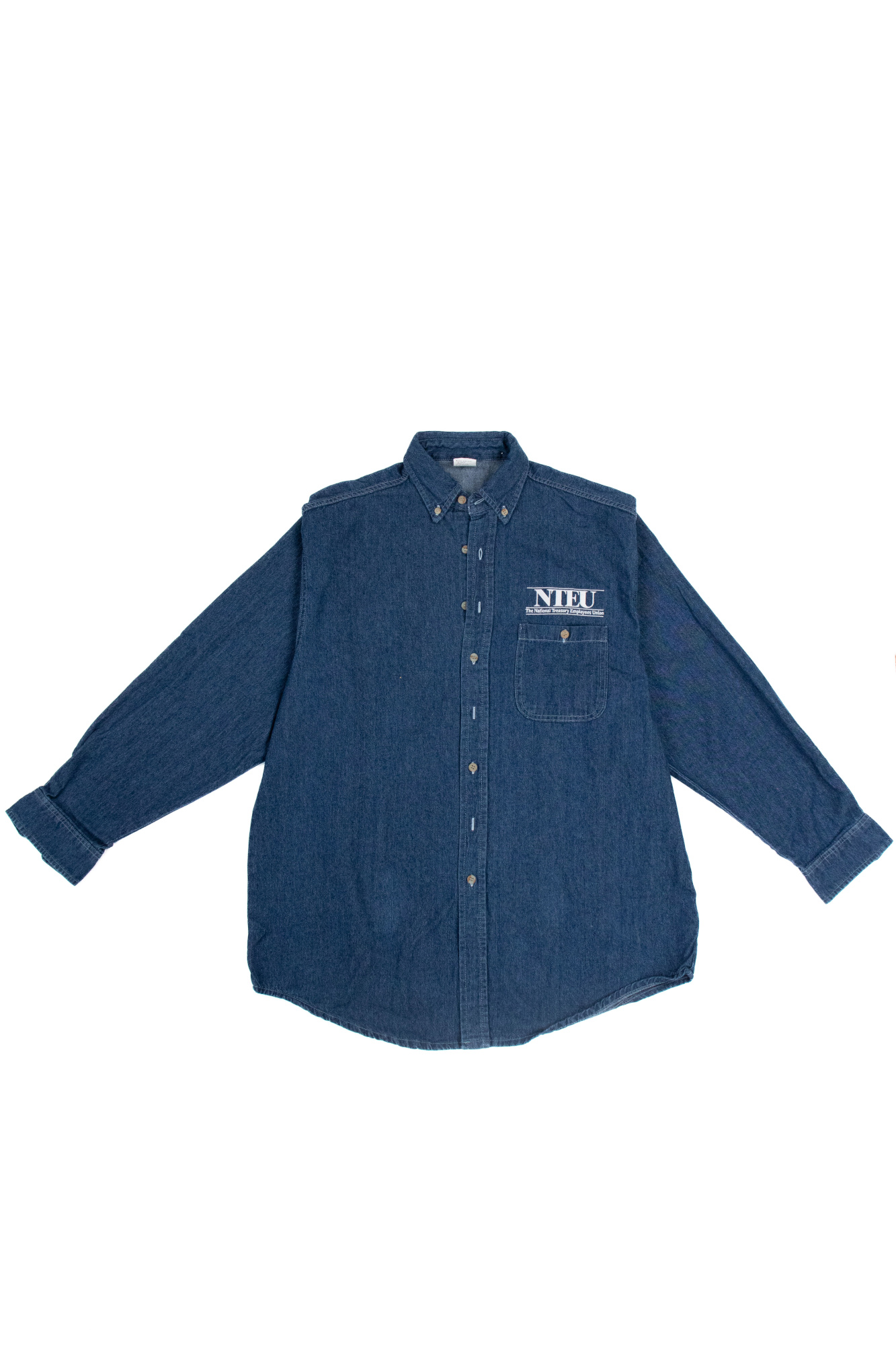 Denim Shirts - White Logo